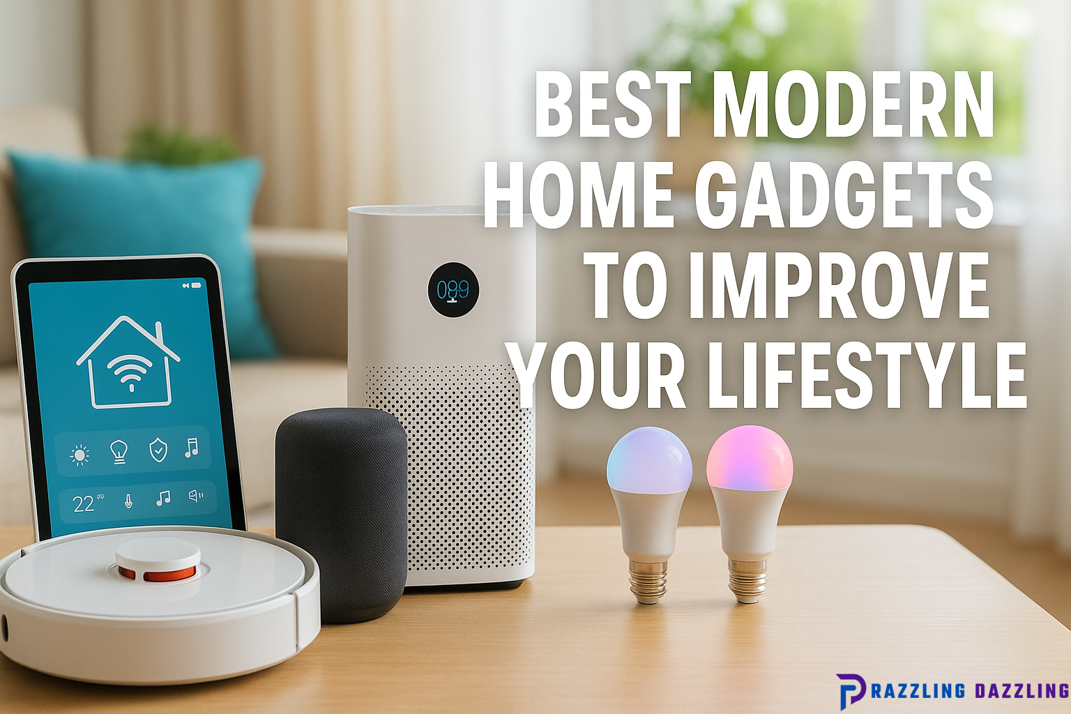Best Modern Home Gadgets to Improve Your Lifestyle