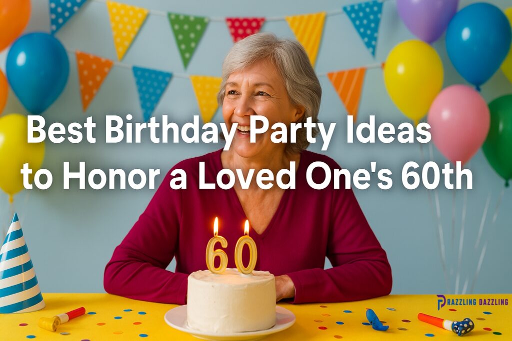 Best Birthday Party Ideas to Honor a Loved One’s 60th