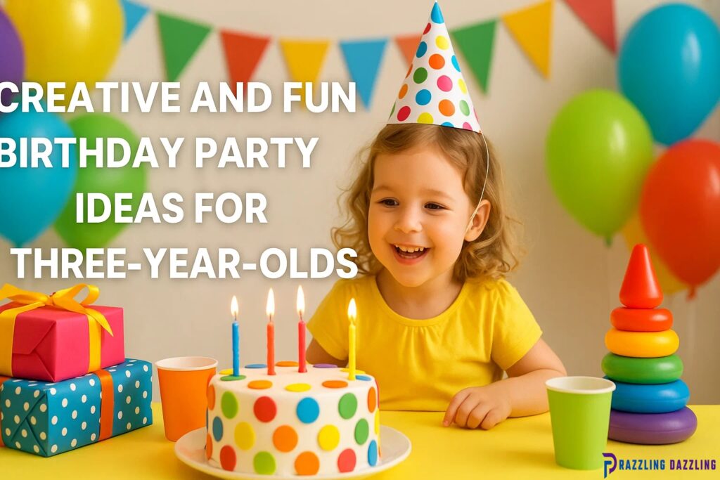 Creative and Fun Birthday Party Ideas for Three-Year-Olds