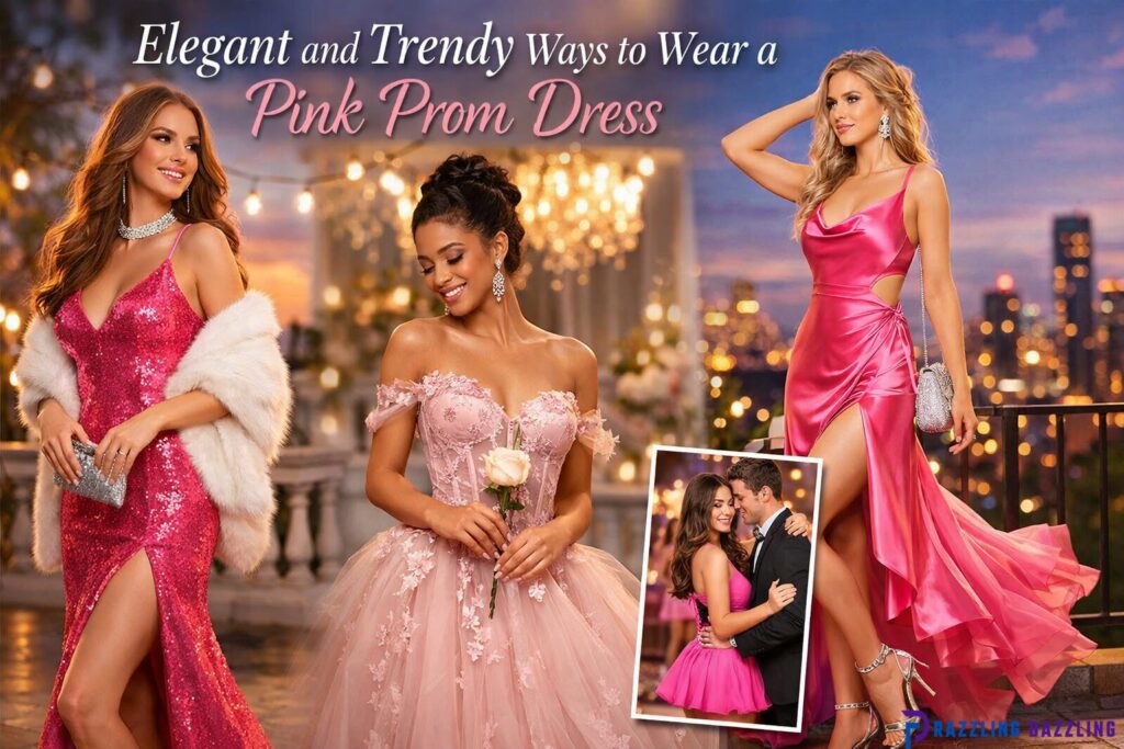 Elegant and Trendy Ways to Wear a Pink Prom Dress