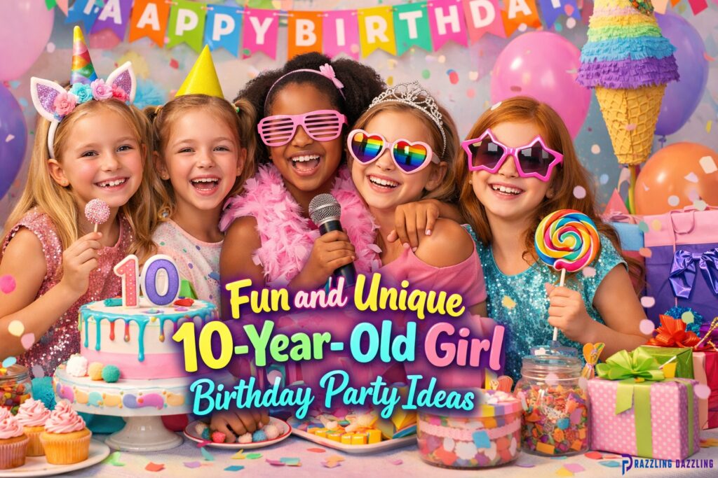 Fun and Unique 10-Year-Old Girl Birthday Party Ideas