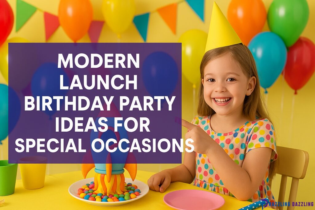 Modern Launch Birthday Party Ideas for Special Occasions