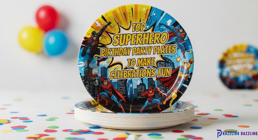 Top Superhero Birthday Party Plates to Make Celebrations Fun