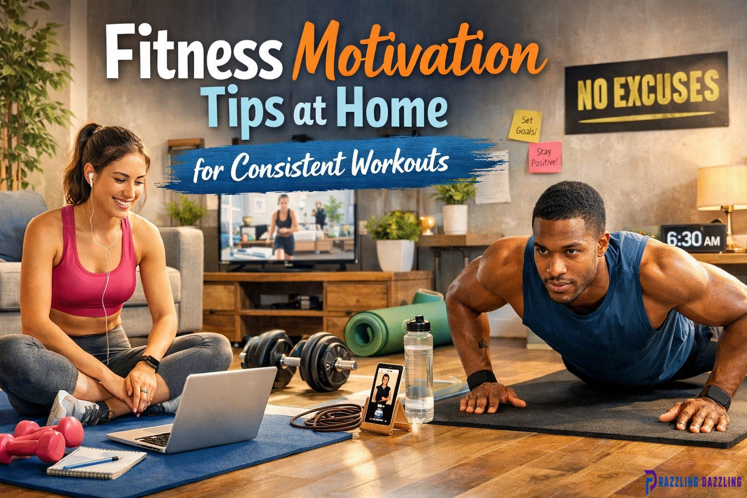 Fitness Motivation Tips at Home for Consistent Workouts