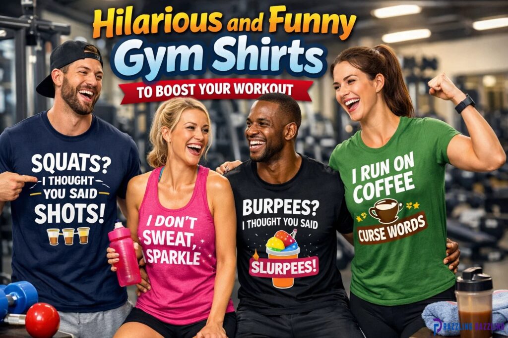 Hilarious and Funny Gym Shirts to Boost Your Workout