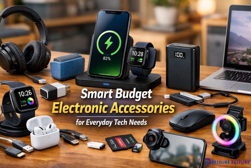 Smart Budget Electronic Accessories for Everyday Tech Needs