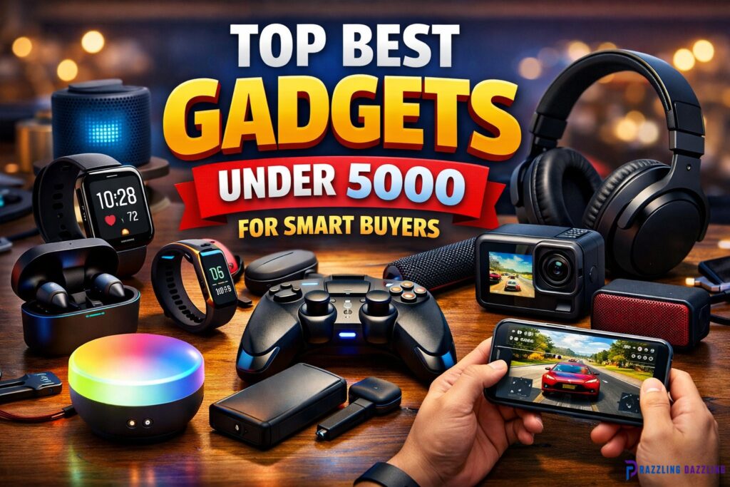Top Best Gadgets Under 5000 for Smart Buyers