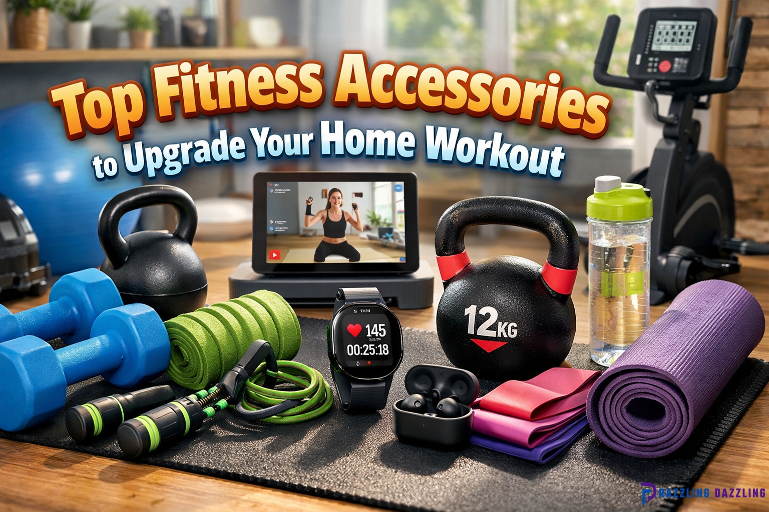 Top Fitness Accessories to Upgrade Your Home Workout