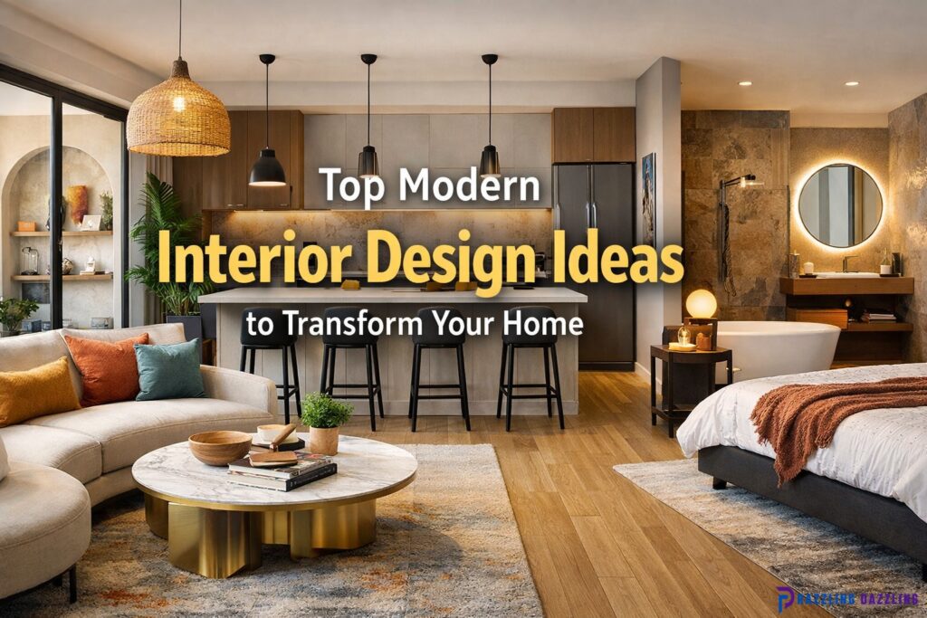 Top Modern Interior Design Ideas to Transform Your Home