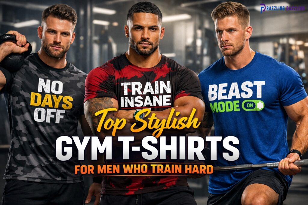 Top Stylish Gym T-Shirts for Men Who Train Hard