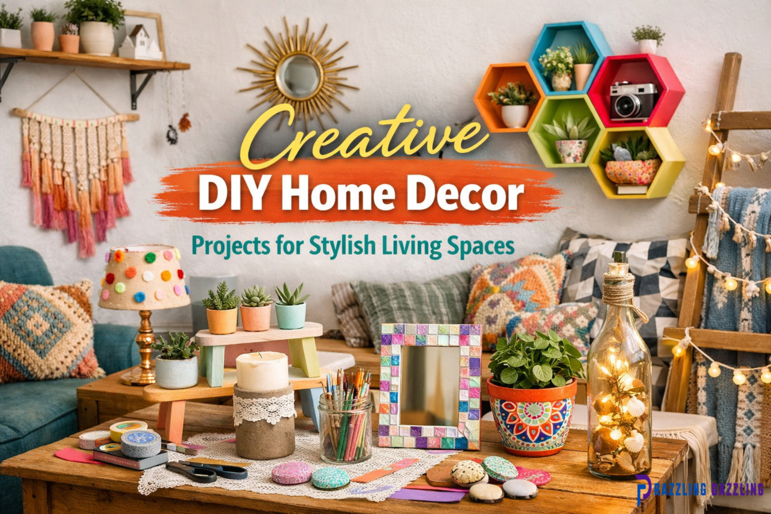 Creative DIY Home Decor Projects for Stylish Living Spaces