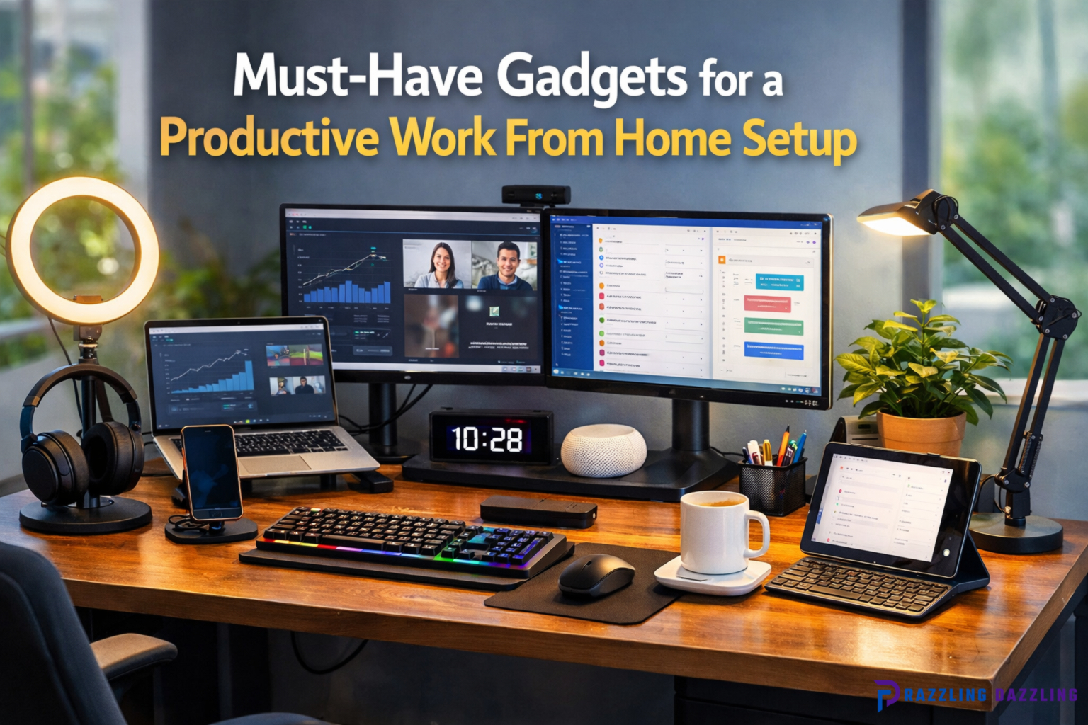 Must-Have Gadgets for a Productive Work From Home Setup