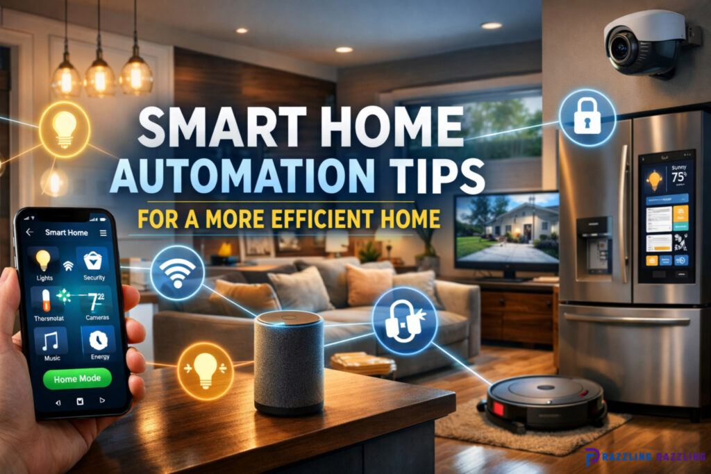 Smart Home Automation Tips for a More Efficient Home