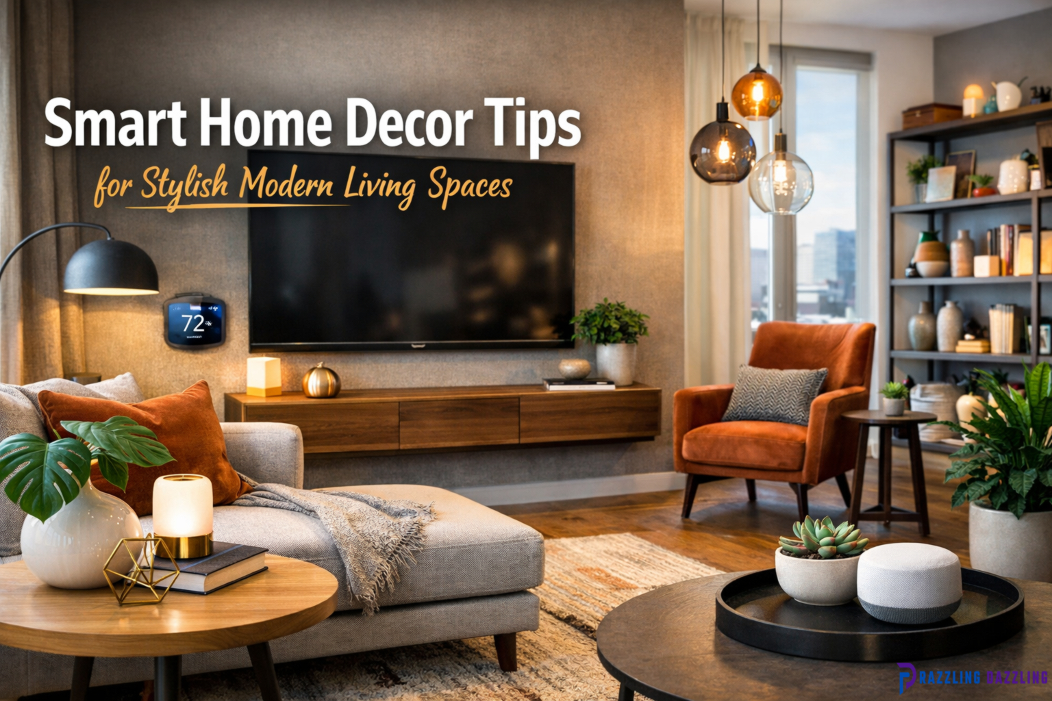 Smart Home Decor Tips for Stylish Modern Living Spaces