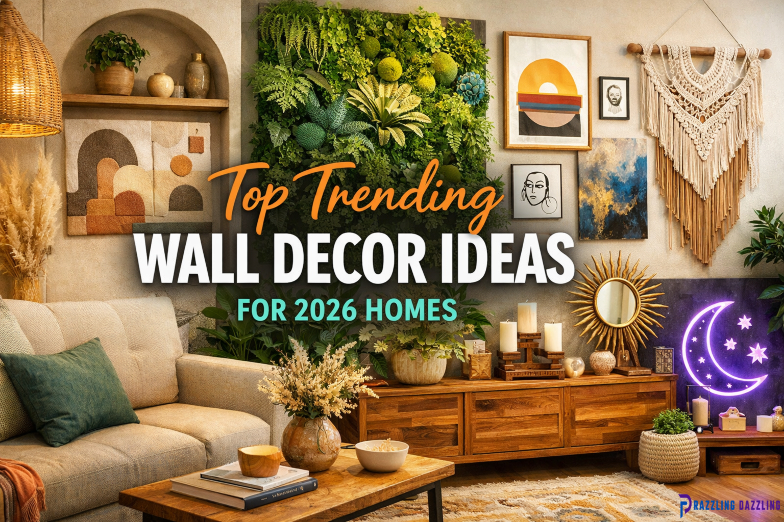 Top Trending Wall Decor Ideas for 2026 Homes