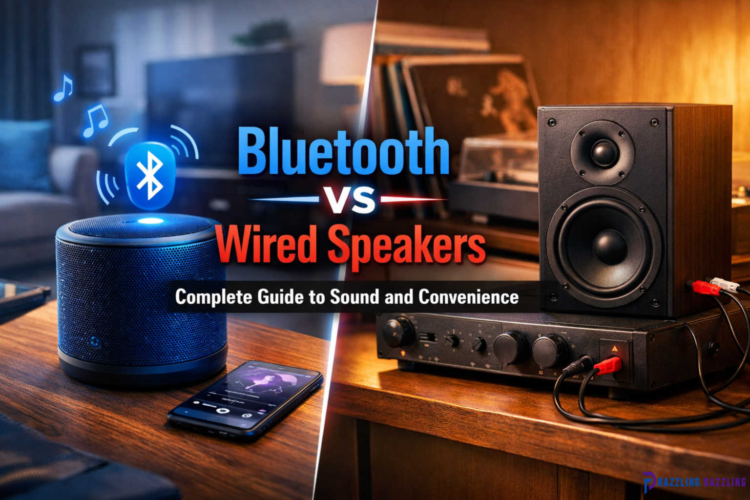 Bluetooth vs Wired Speakers: Complete Guide to Sound and Convenience