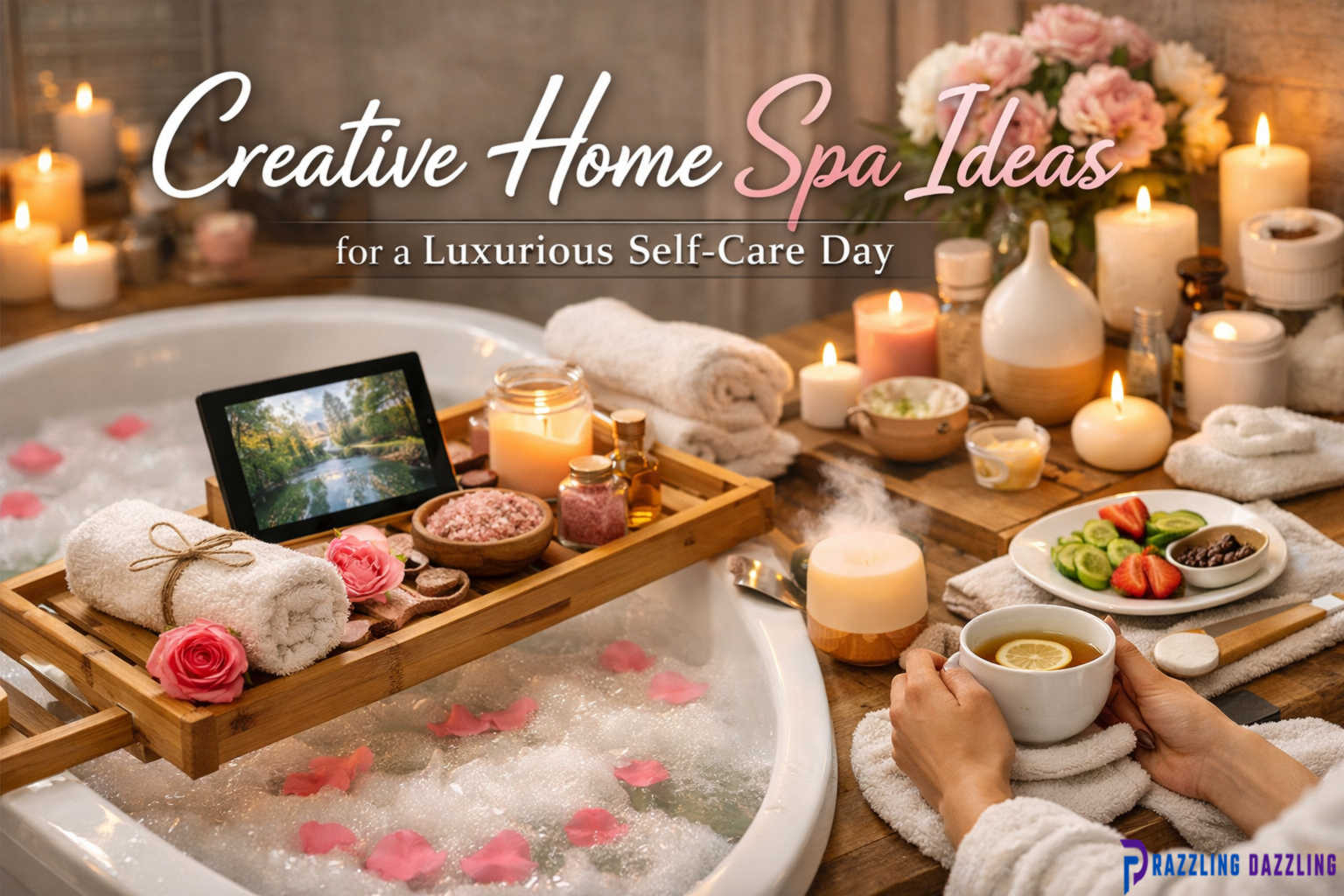 Creative Home Spa Ideas for a Luxurious Self-Care Day