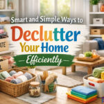 Smart and Simple Ways to Declutter Your Home Efficiently