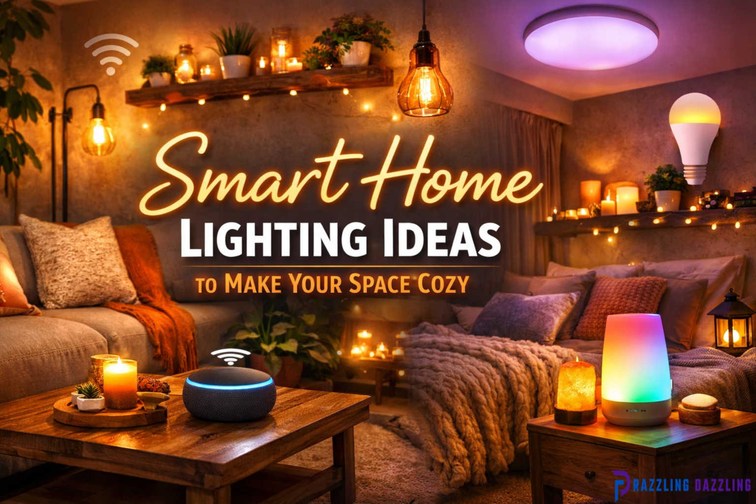 Smart Home Lighting Ideas to Make Your Space Cozy