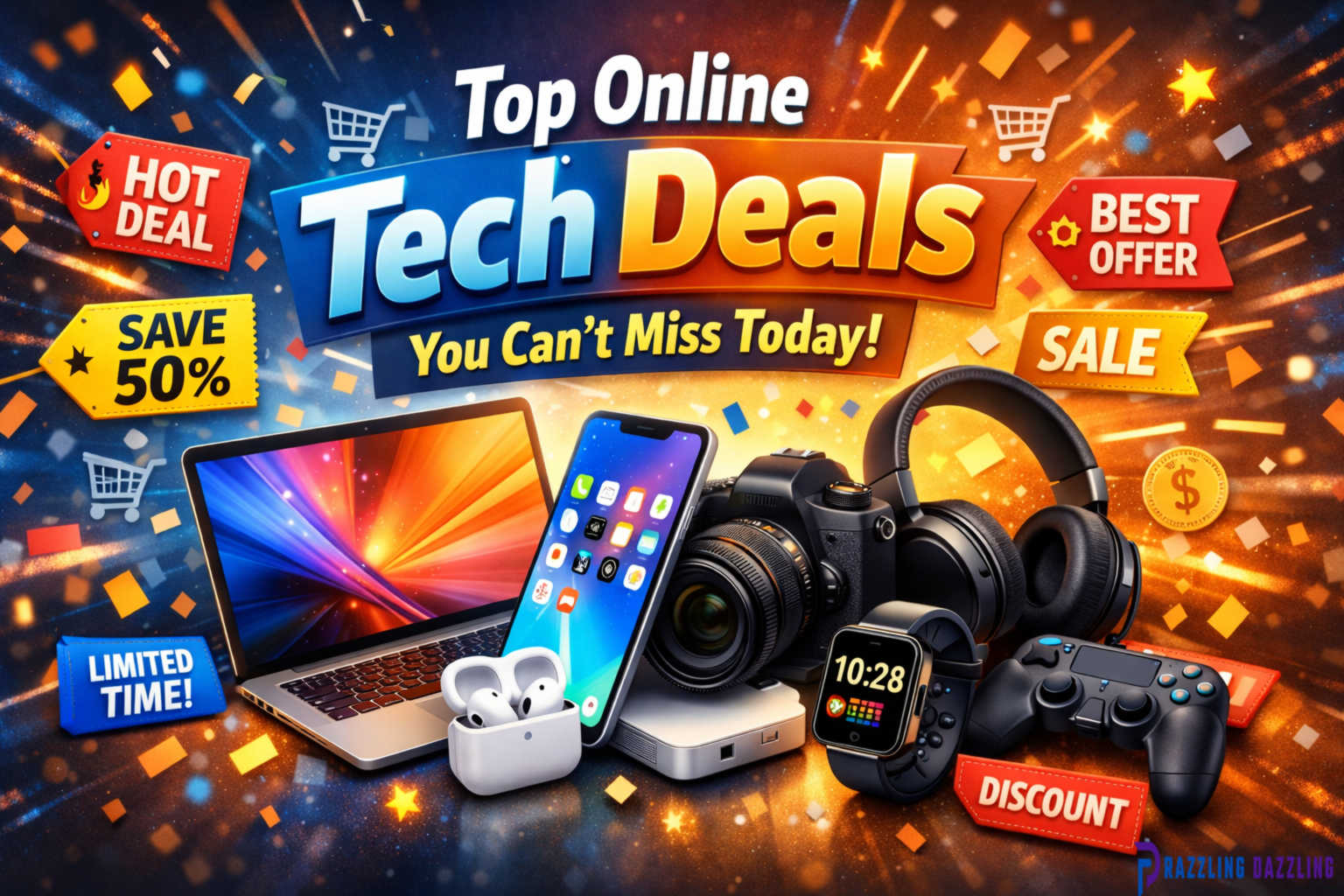 Top Online Tech Deals You Can’t Miss Today