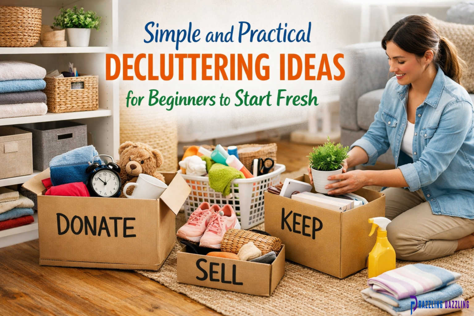 Simple and Practical Decluttering Ideas for Beginners to Start Fresh
