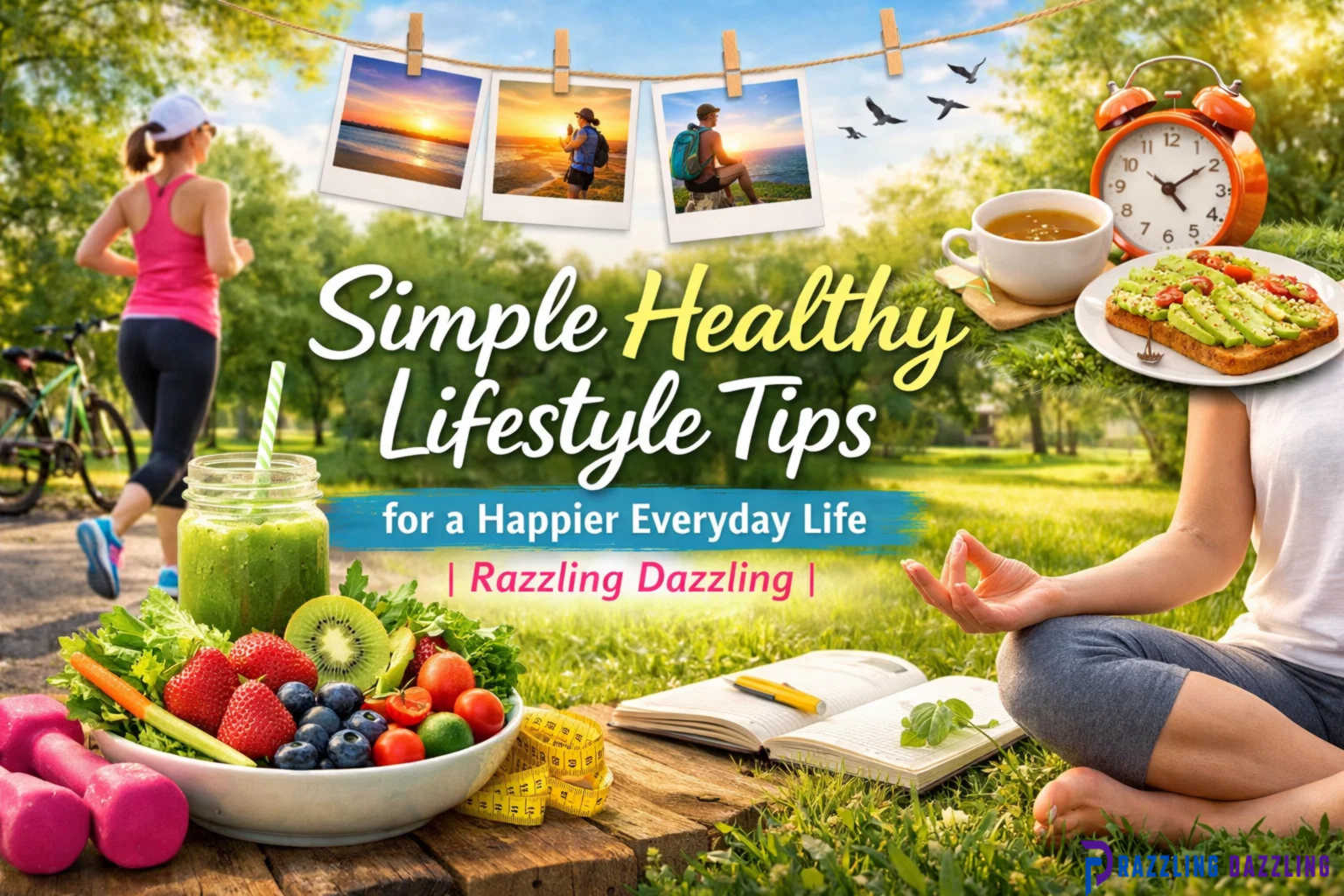 Simple Healthy Lifestyle Tips for a Happier Everyday Life