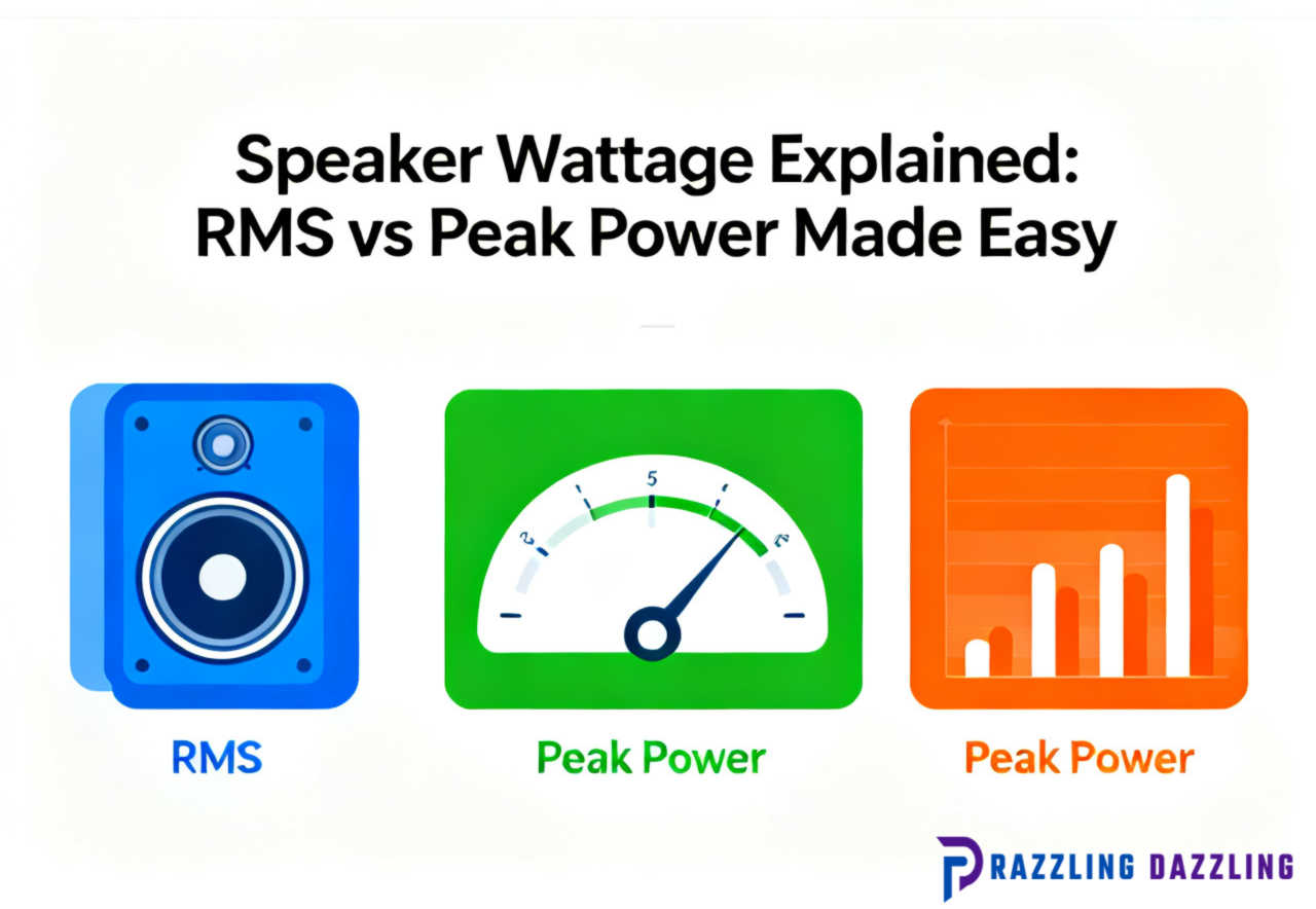 Speaker Wattage Explained: RMS vs Peak Power Made Easy