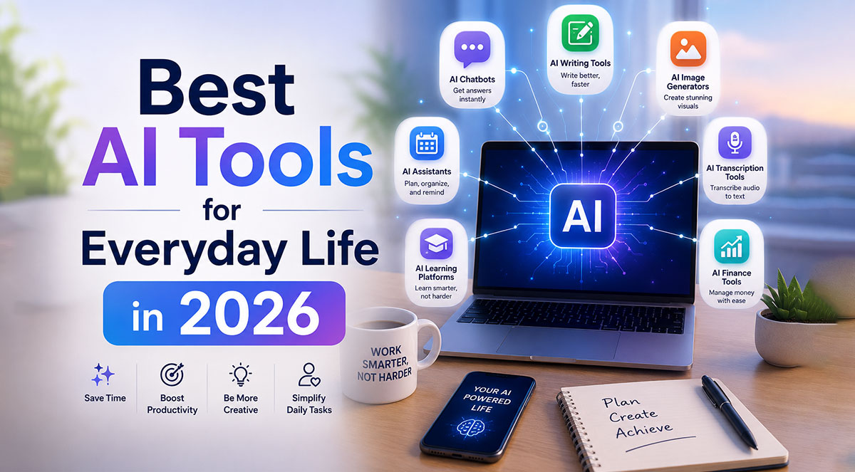 Best AI Tools for Everyday Life in 2026