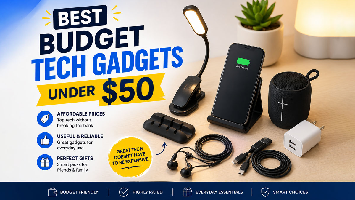Best Budget Tech Gadgets Under $50