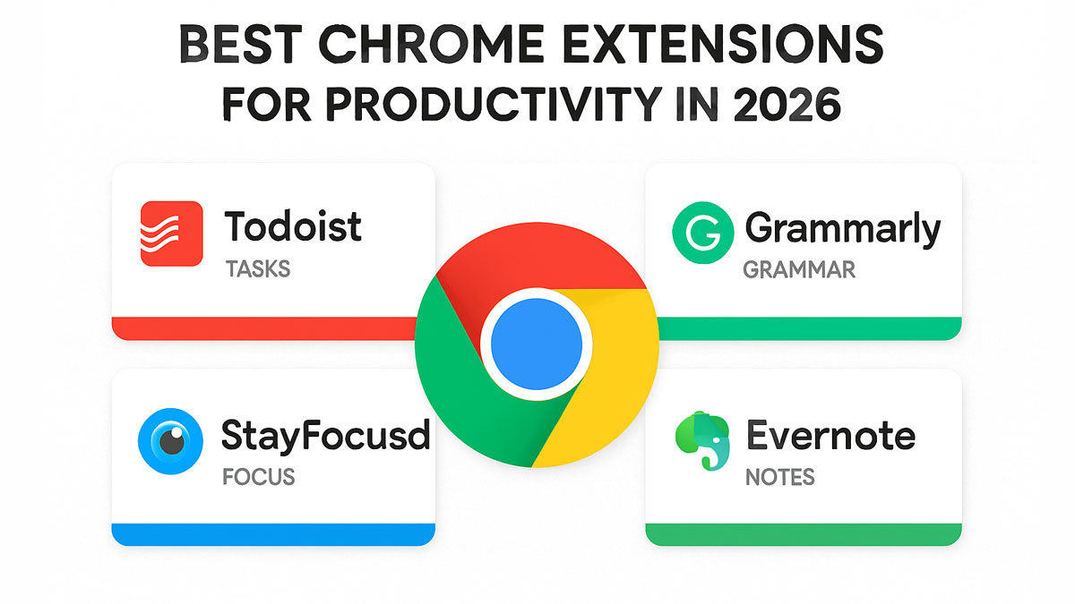 Best Chrome Extensions for Productivity in 2026