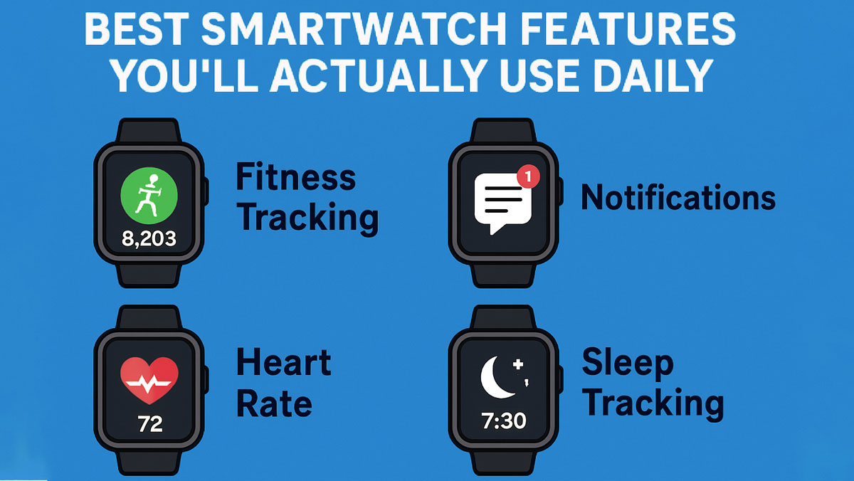 Best Smartwatch Features You’ll Actually Use Daily