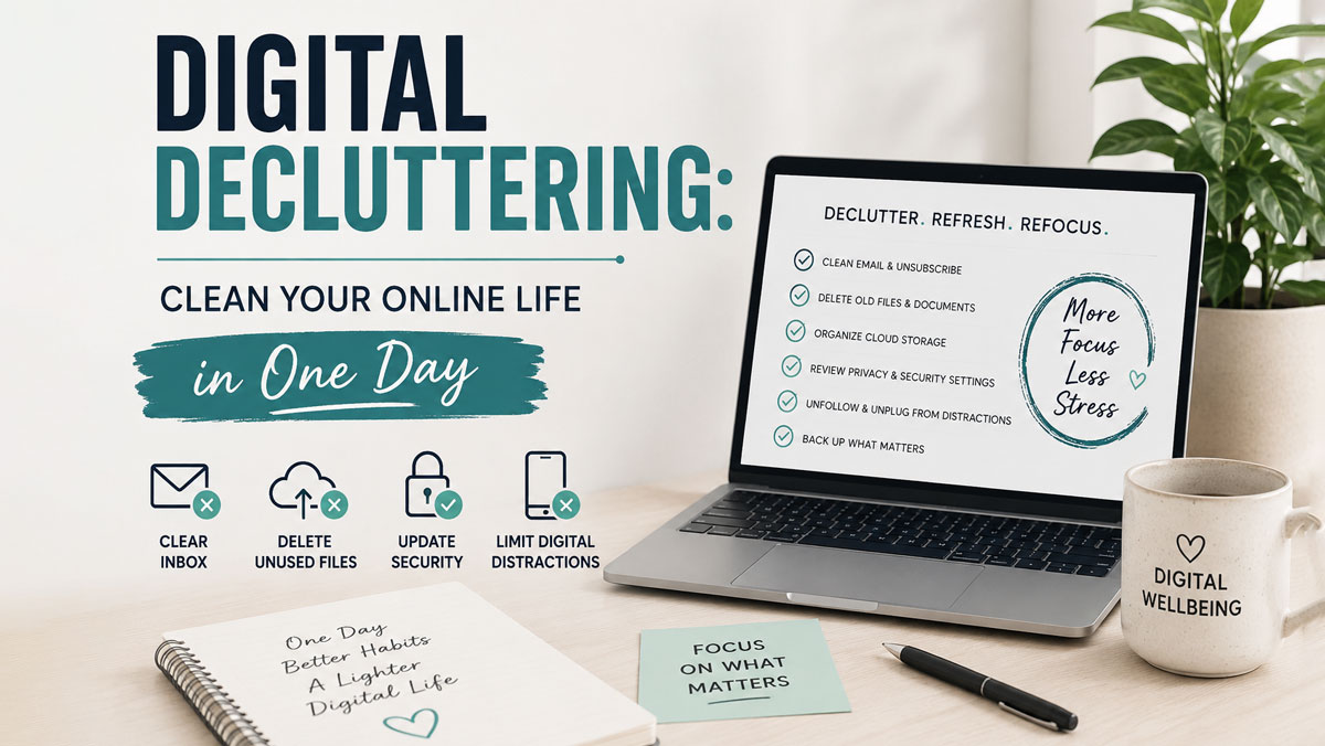 Digital Decluttering: Clean Your Online Life in One Day