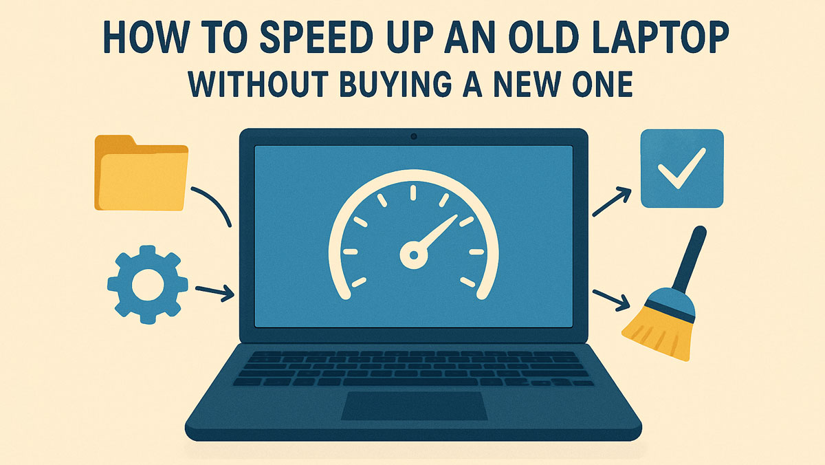 How to Speed Up an Old Laptop Without Buying a New One