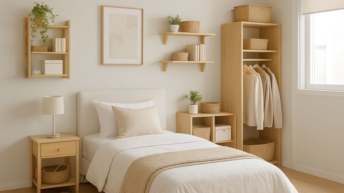 Smart Small Bedroom Organization Ideas