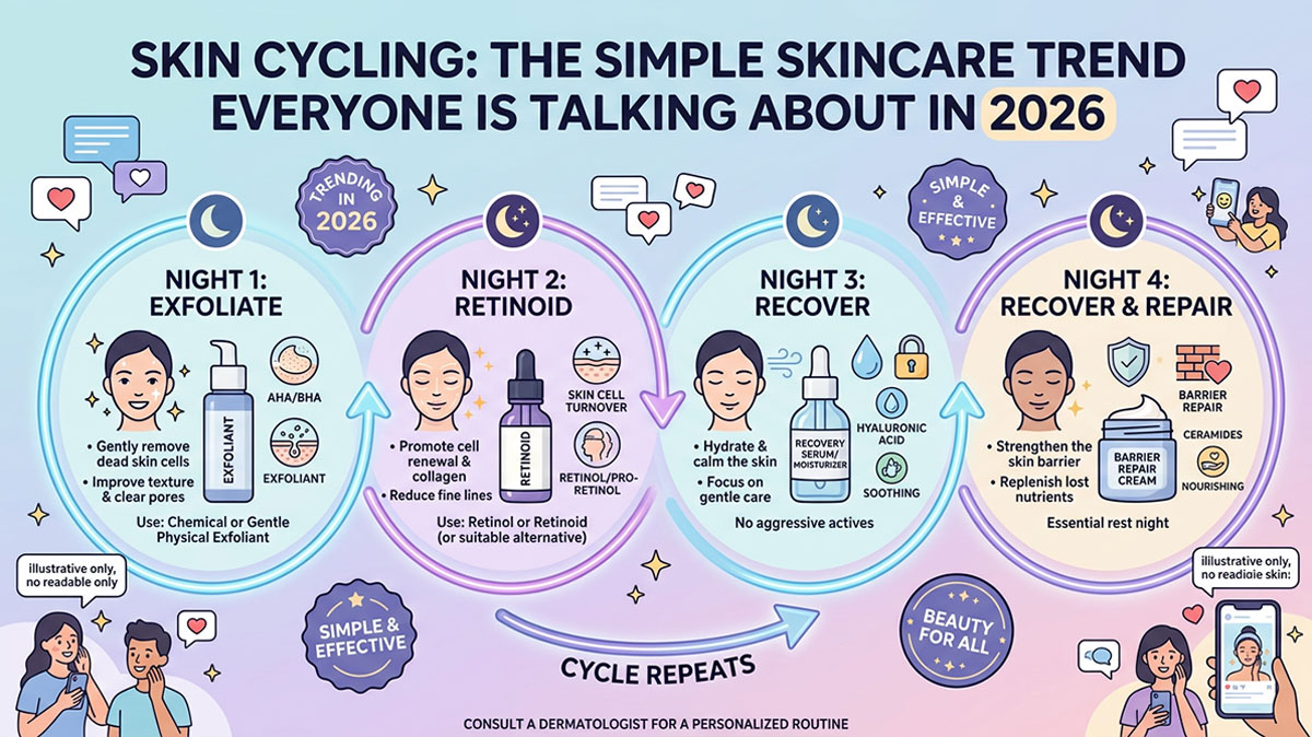 Skin Cycling: The Simple Skincare Trend Everyone Is Talking About in 2026