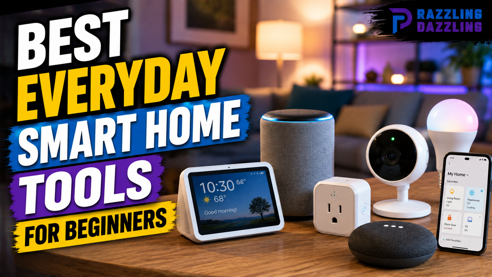 Best Everyday Smart Home Tools for Beginners