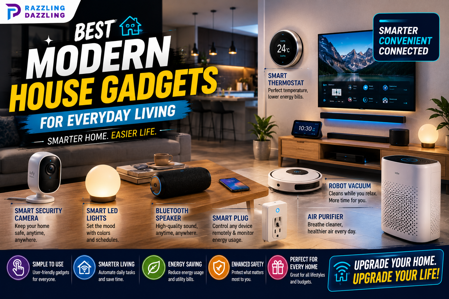 Best Modern House Gadgets for Everyday Living