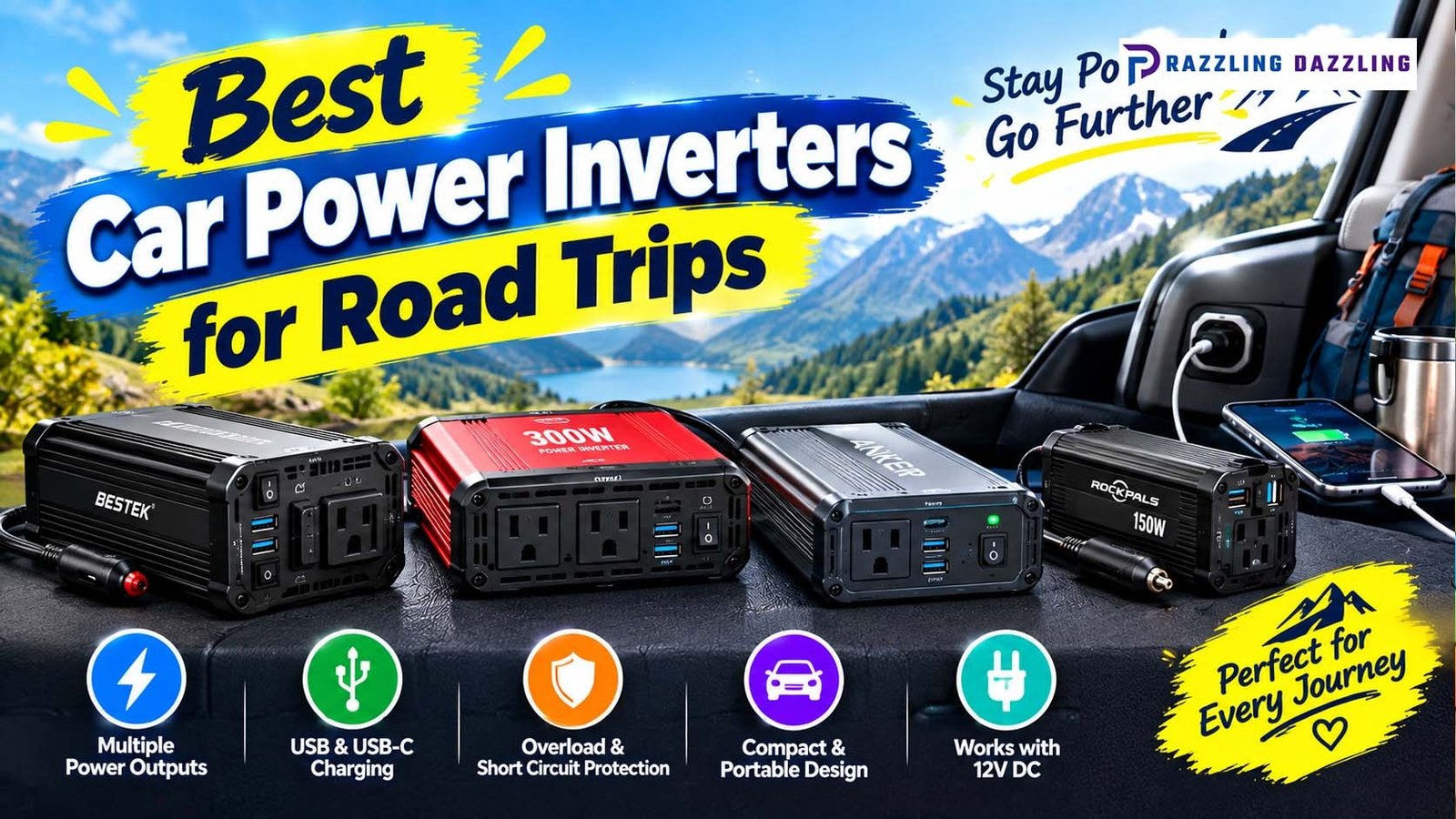 Best Car Power Inverters for Road Trips