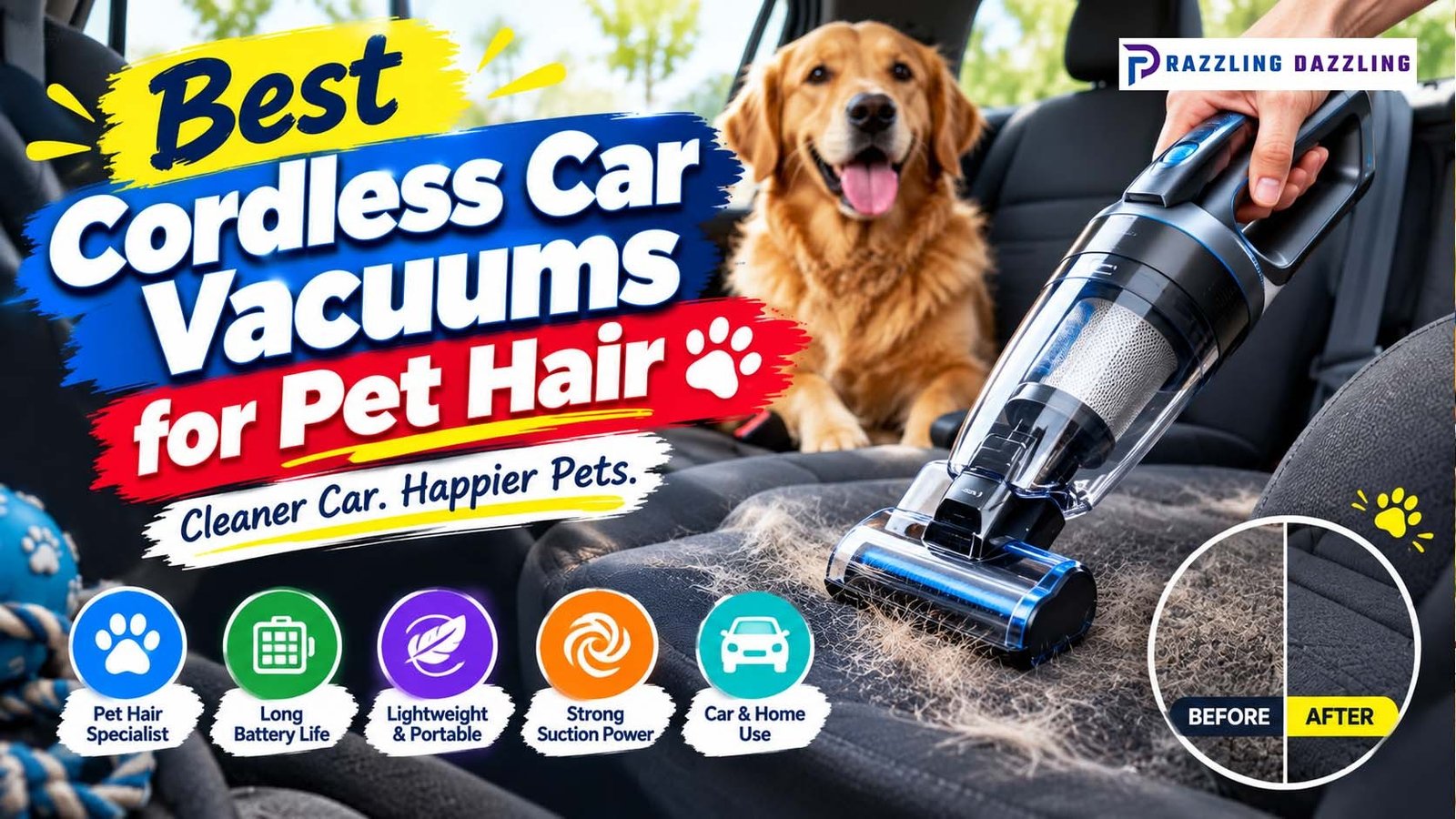 Best Cordless Car Vacuums for Pet Hair