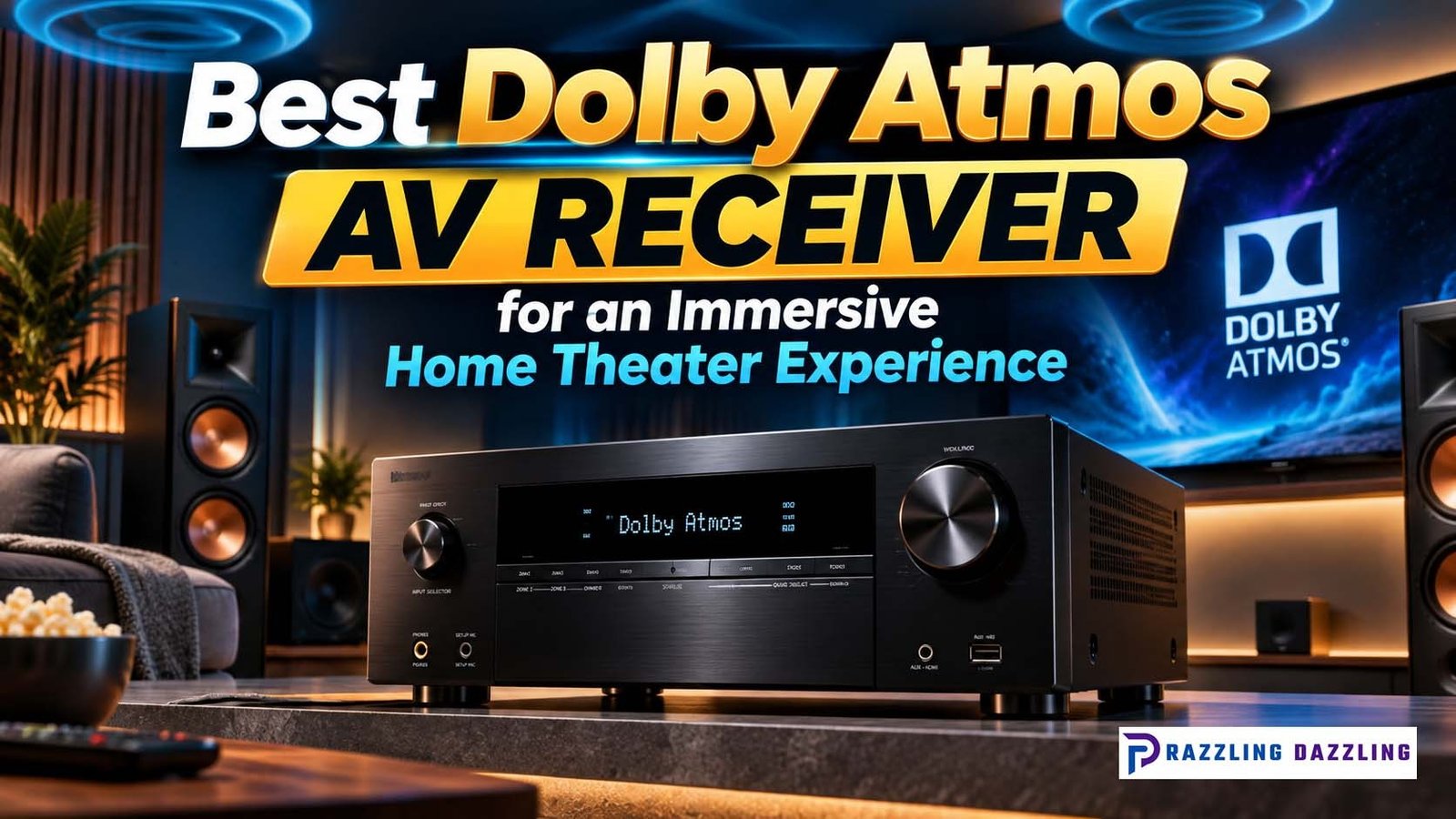 Best Dolby Atmos AV Receiver for an Immersive Home Theater Experience