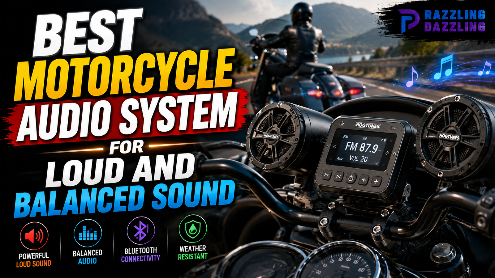 Best Motorcycle Audio System for Loud and Balanced Sound
