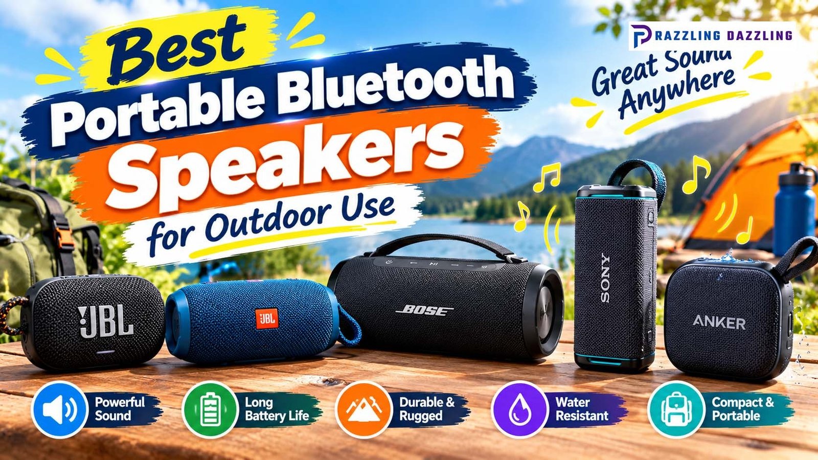 Best Portable Bluetooth Speakers for Outdoor Use