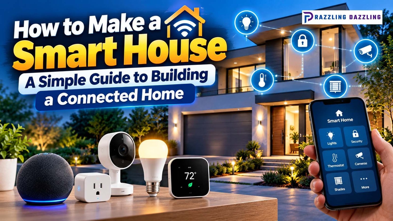 How to Make a Smart House: A Simple Guide to Building a Connected Home